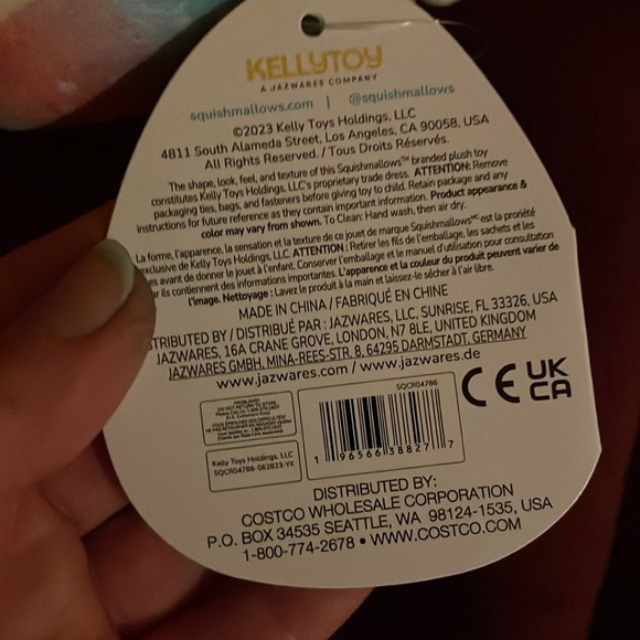 Set of 2 Squishmallows Plush Ornaments - Picture 6 of 14